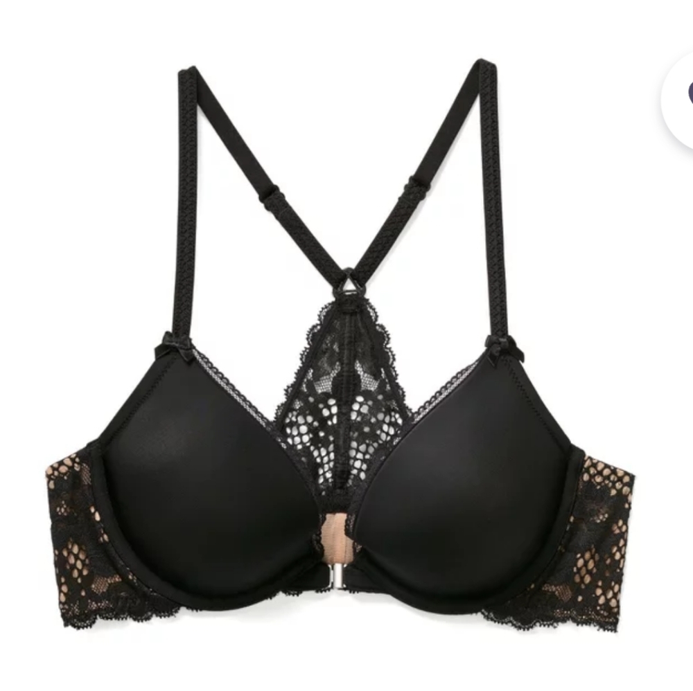 NWT 32D Bra - Adore Me Bora Push Up Plunge Bra